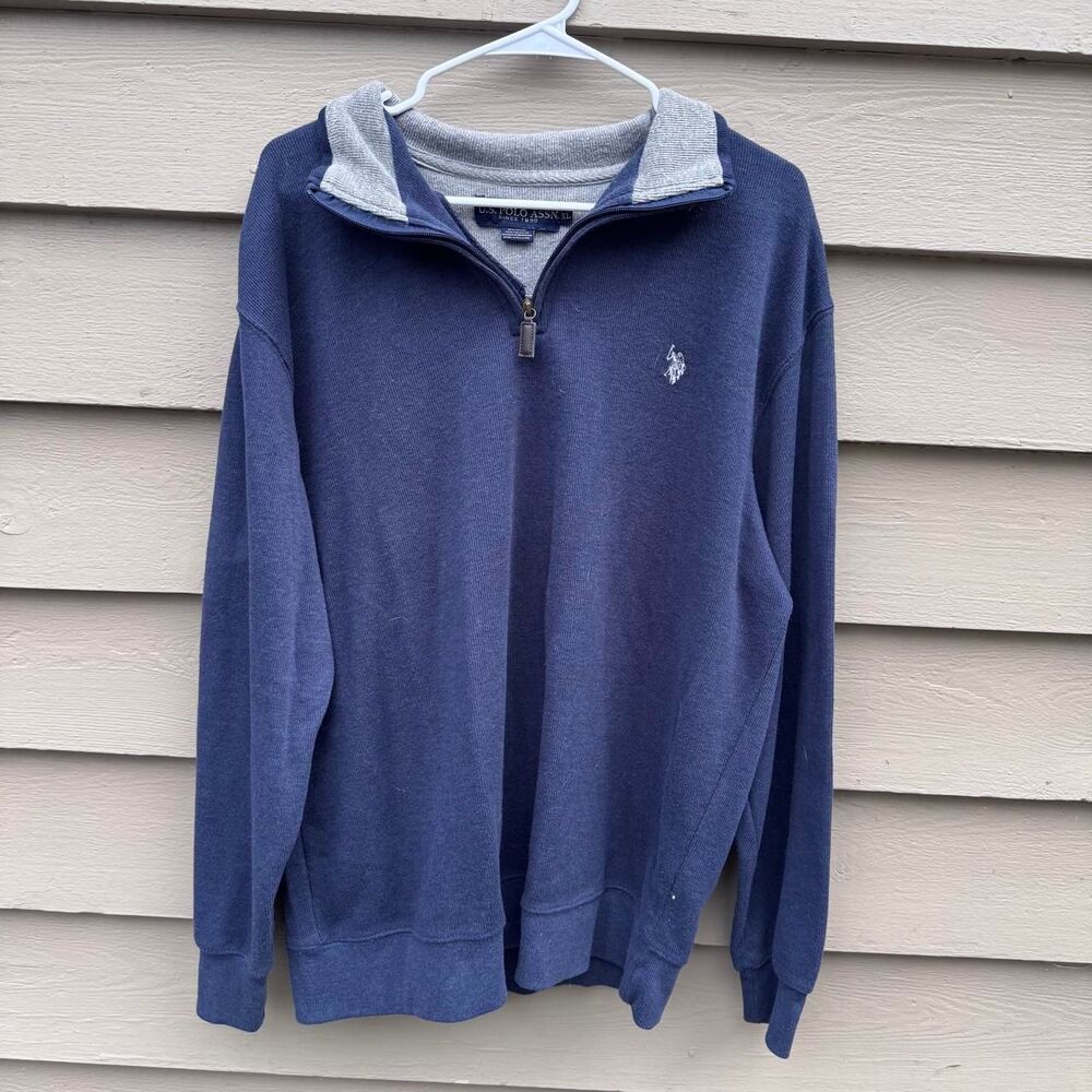 Polo-ralph-lauren Men's Blue and Navy Jumper